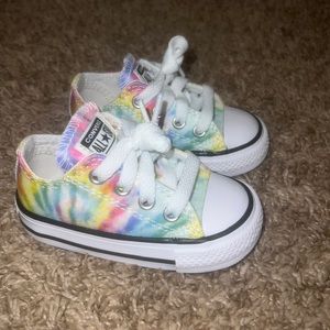Baby/Toddler tie dye Converse